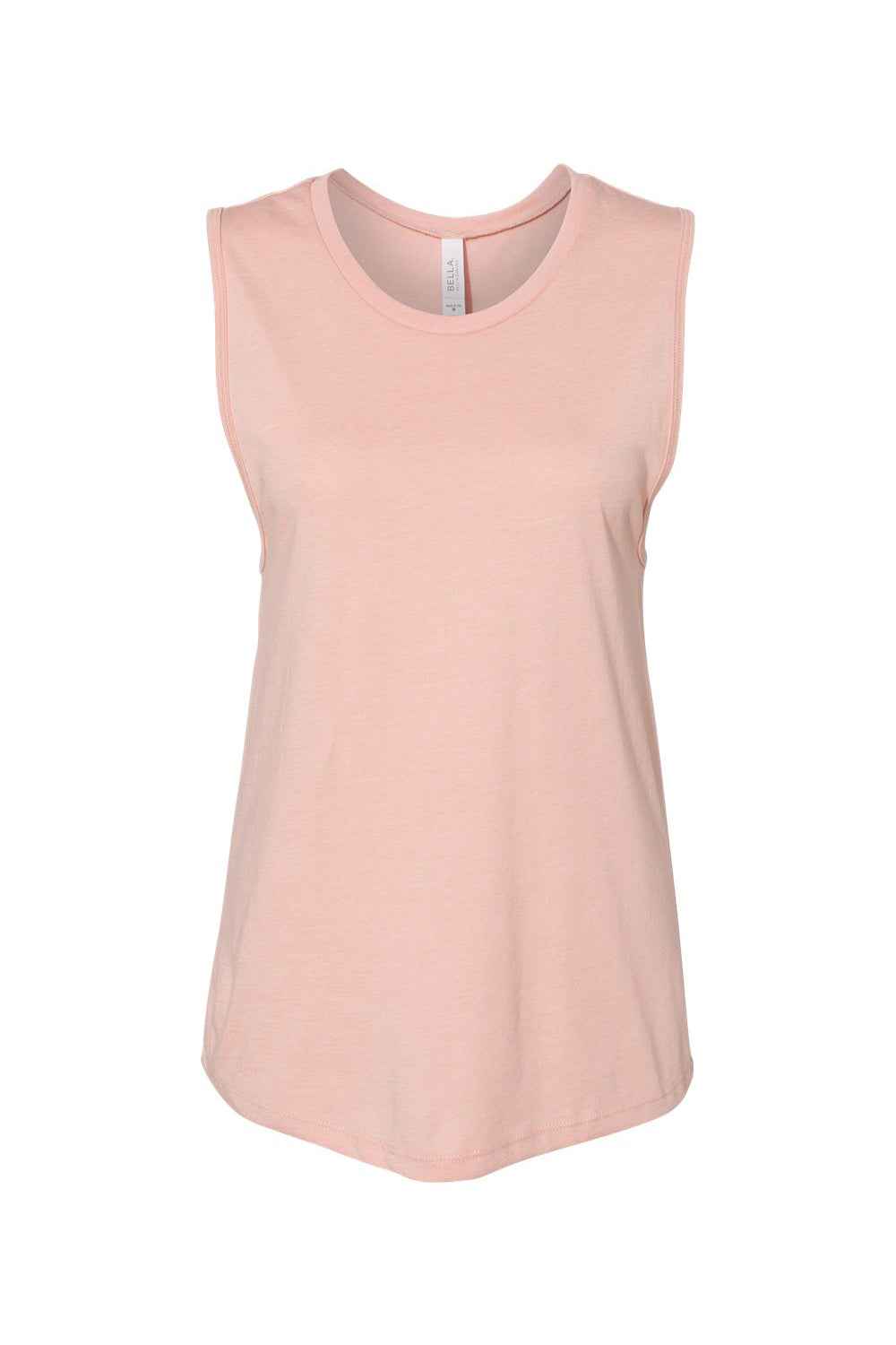 Bella + Canvas BC6003/B6003/6003 Womens Jersey Muscle Tank Top Heather Peach Flat Front