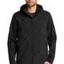 Eddie Bauer Mens Water Resistant Full Zip Hooded Jacket - Black