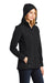 Eddie Bauer EB537 Womens Water Resistant Full Zip Hooded Jacket Black Model 3Q