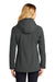 Eddie Bauer EB537 Womens Water Resistant Full Zip Hooded Jacket Steel Grey Model Back