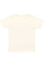 LAT 6901 Mens Fine Jersey Short Sleeve Crewneck T-Shirt Natural Flat Back