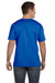 LAT 6901 Mens Fine Jersey Short Sleeve Crewneck T-Shirt Royal Blue Model Back