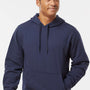 Augusta Sportswear Mens Fleece Hooded Sweatshirt Hoodie - Navy Blue - NEW
