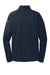 Eddie Bauer EB234 Mens Performance Fleece 1/4 Zip Sweatshirt River Navy Blue Flat Back