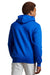 Russell Athletic 695HBM Mens Dri-Power Moisture Wicking Hooded Sweatshirt Hoodie w/ Pouch Pocket Royal Blue Model Back