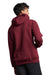 Russell Athletic 695HBM Mens Dri-Power Moisture Wicking Hooded Sweatshirt Hoodie w/ Pouch Pocket Maroon Model Back