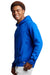 Russell Athletic 695HBM Mens Dri-Power Moisture Wicking Hooded Sweatshirt Hoodie w/ Pouch Pocket Royal Blue Model Side