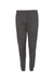 Badger 1215 Mens Athletic Fleece Jogger Sweatpants w/ Pockets Charcoal Grey Flat Front