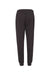 Badger 1216 Womens Athletic Fleece Jogger Sweatpants w/ Pockets Black Flat Back