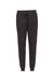 Badger 1216 Womens Athletic Fleece Jogger Sweatpants w/ Pockets Black Flat Front