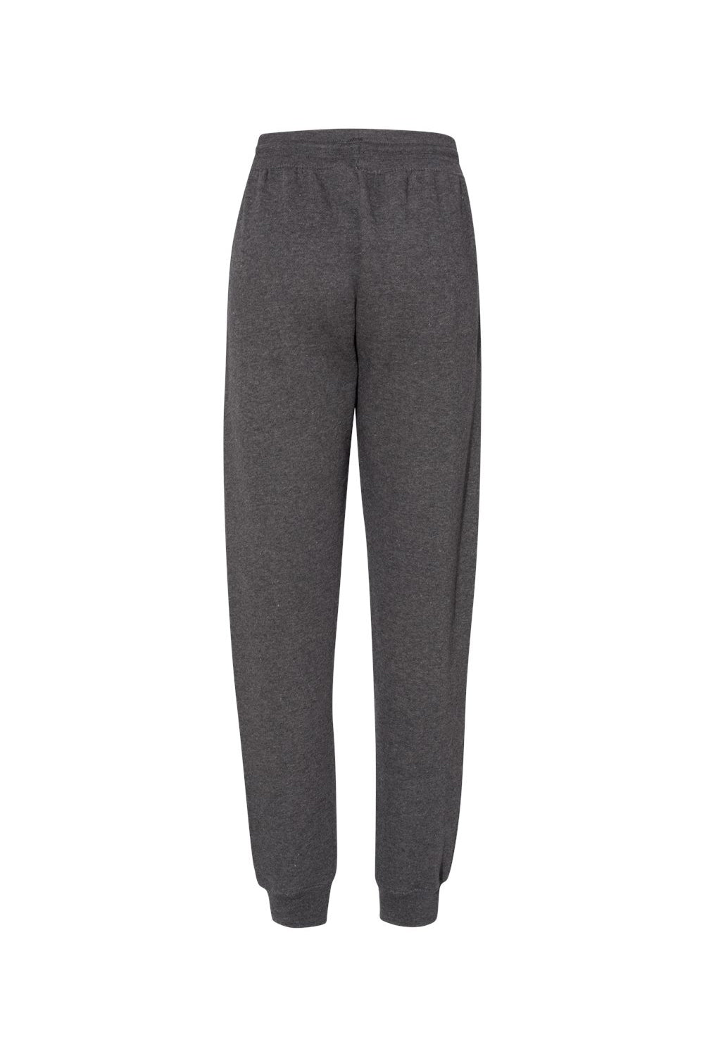 Badger 1216 Womens Athletic Fleece Jogger Sweatpants w/ Pockets Charcoal Grey Flat Back