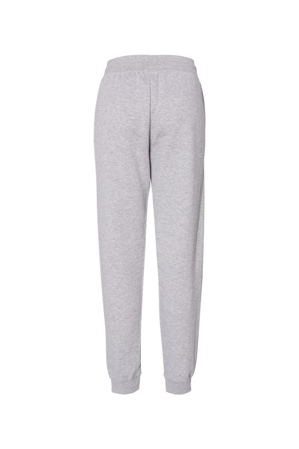 Badger 1216 Womens Athletic Fleece Jogger Sweatpants w/ Pockets Oxford Grey Flat Back