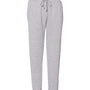 Badger Womens Athletic Fleece Jogger Sweatpants w/ Pockets - Oxford Grey - NEW