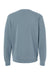 Independent Trading Co. PRM3500 Mens Pigment Dyed Crewneck Sweatshirt Slate Blue Flat Back