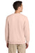 Jerzees 701M/701MR Mens Eco Premium Moisture Wicking Crewneck Sweatshirt Blush Pink Model Back
