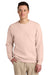 Jerzees 701M/701MR Mens Eco Premium Moisture Wicking Crewneck Sweatshirt Blush Pink Model Front