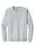 Jerzees 701M/701MR Mens Eco Premium Moisture Wicking Crewneck Sweatshirt Heather Frost Grey Flat Front