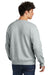 Jerzees 701M/701MR Mens Eco Premium Moisture Wicking Crewneck Sweatshirt Heather Frost Grey Model Back