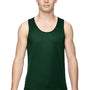 Augusta Sportswear Mens Training Moisture Wicking Tank Top - Dark Green
