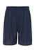 C2 Sport 5107 Mens Mesh Shorts Navy Blue Flat Front
