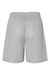 C2 Sport 5107 Mens Mesh Shorts Silver Grey Flat Back