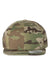 Yupoong Hats 6089/6089MT Mens Adjustable Hat Multicam Green Flat Front