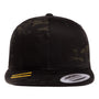 Yupoong Hats Mens Adjustable Hat - Multicam Black