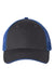Valucap S102 Mens Sandwich Trucker Hat Charcoal Grey/Royal Blue Flat Front
