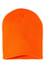 Yupoong Hats 1500KC Unisex Beanie Blaze Orange Flat Front