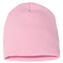 Yupoong Mens Beanie - Baby Pink - NEW