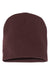 Yupoong 1500KC Mens Beanie Brown Flat Front