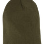 Yupoong Mens Beanie - Olive Green - NEW
