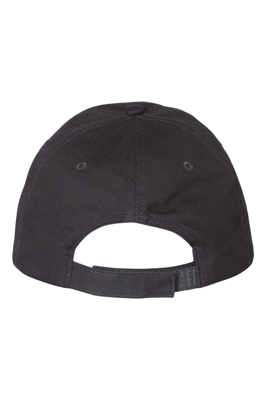 Valucap Hats VC200 Mens Brushed Twill Adjustable Hat Charcoal Grey Flat Back