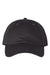 Valucap VC200 Mens Brushed Twill Hat Charcoal Grey Flat Front