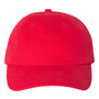 Valucap Mens Brushed Twill Adjustable Hat - Red - NEW