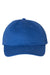 Valucap Hats VC200 Mens Brushed Twill Adjustable Hat Royal Blue Flat Front