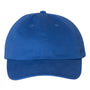 Valucap Mens Brushed Twill Adjustable Hat - Royal Blue - NEW