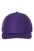Richardson Hats 112 Mens Snapback Trucker Hat Purple Flat Front