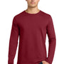 Gildan Mens Softstyle Long Sleeve Crewneck T-Shirt - Cardinal Red