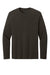 Gildan 64400 Mens Softstyle Long Sleeve Crewneck T-Shirt Dark Chocolate Brown Flat Front