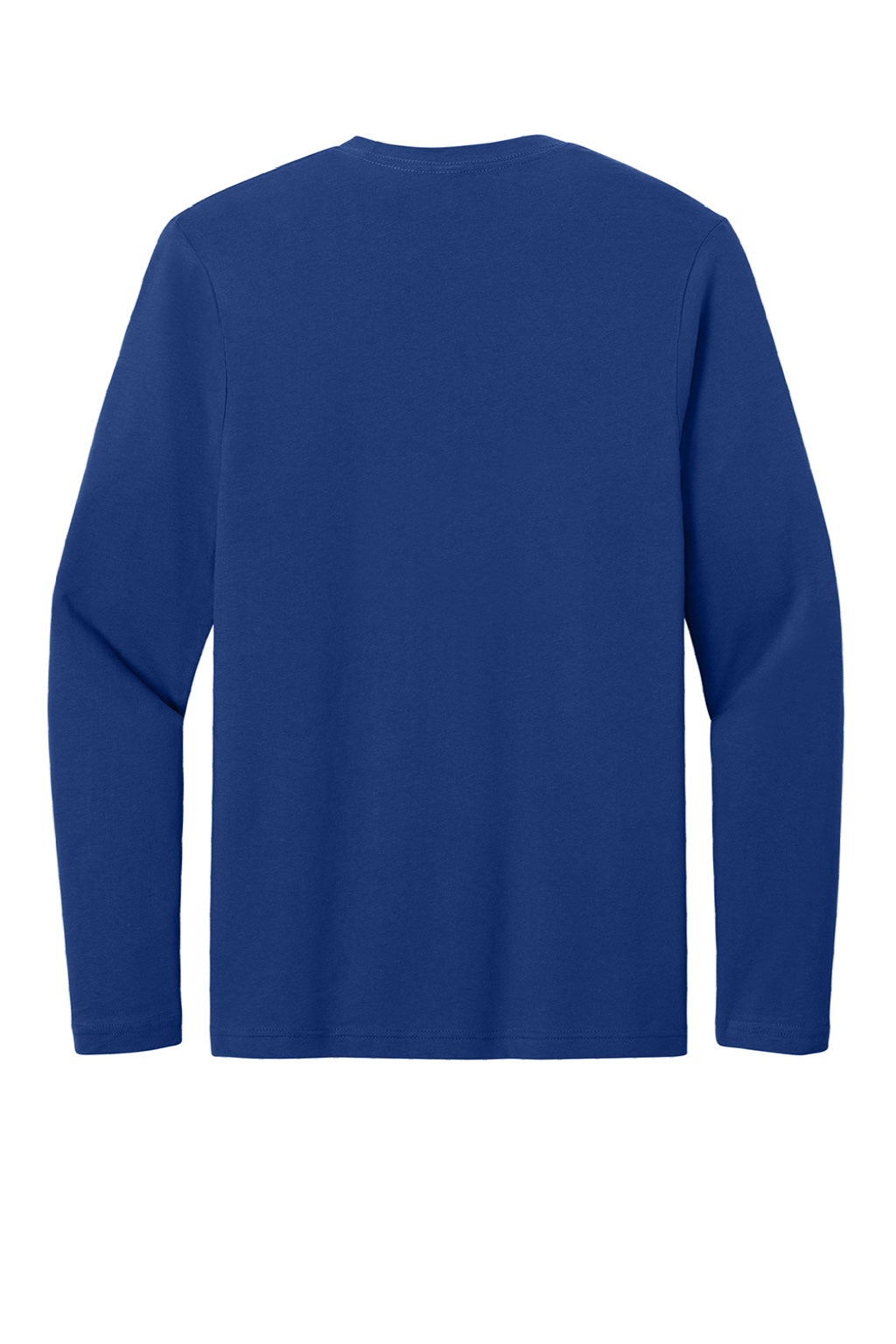 Gildan 64400 Mens Softstyle Long Sleeve Crewneck T-Shirt Fan Deep Royal Blue Flat Back