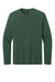 Gildan 64400 Mens Softstyle Long Sleeve Crewneck T-Shirt Fan Dark Green Flat Front