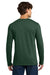 Gildan 64400 Mens Softstyle Long Sleeve Crewneck T-Shirt Fan Dark Green Model Back