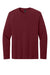 Gildan 64400 Mens Softstyle Long Sleeve Crewneck T-Shirt Garnet Red Flat Front