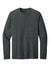 Gildan 64400 Mens Softstyle Long Sleeve Crewneck T-Shirt Heather Dark Grey Flat Front
