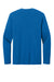 Gildan 64400 Mens Softstyle Long Sleeve Crewneck T-Shirt Neon Blue Flat Back