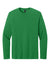 Gildan 64400 Mens Softstyle Long Sleeve Crewneck T-Shirt Turf Green Flat Front