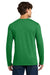 Gildan 64400 Mens Softstyle Long Sleeve Crewneck T-Shirt Turf Green Model Back