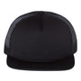 Richardson Hats Mens Foamie Snapback Trucker Hat - Black