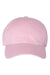 Richardson 320 Mens Washed Dad Hat Pink Flat Front